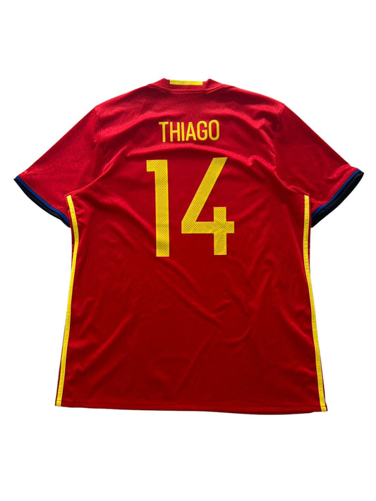 2016 Adidas Spain Home Thiago