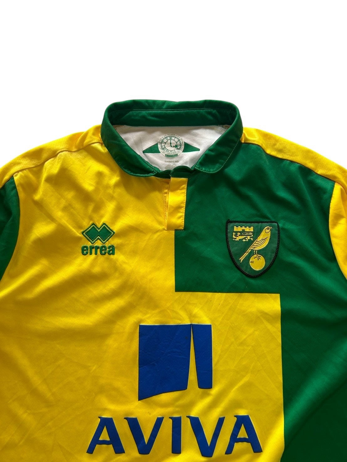 15/16 Errea Norwich Home No.16 Jarvis