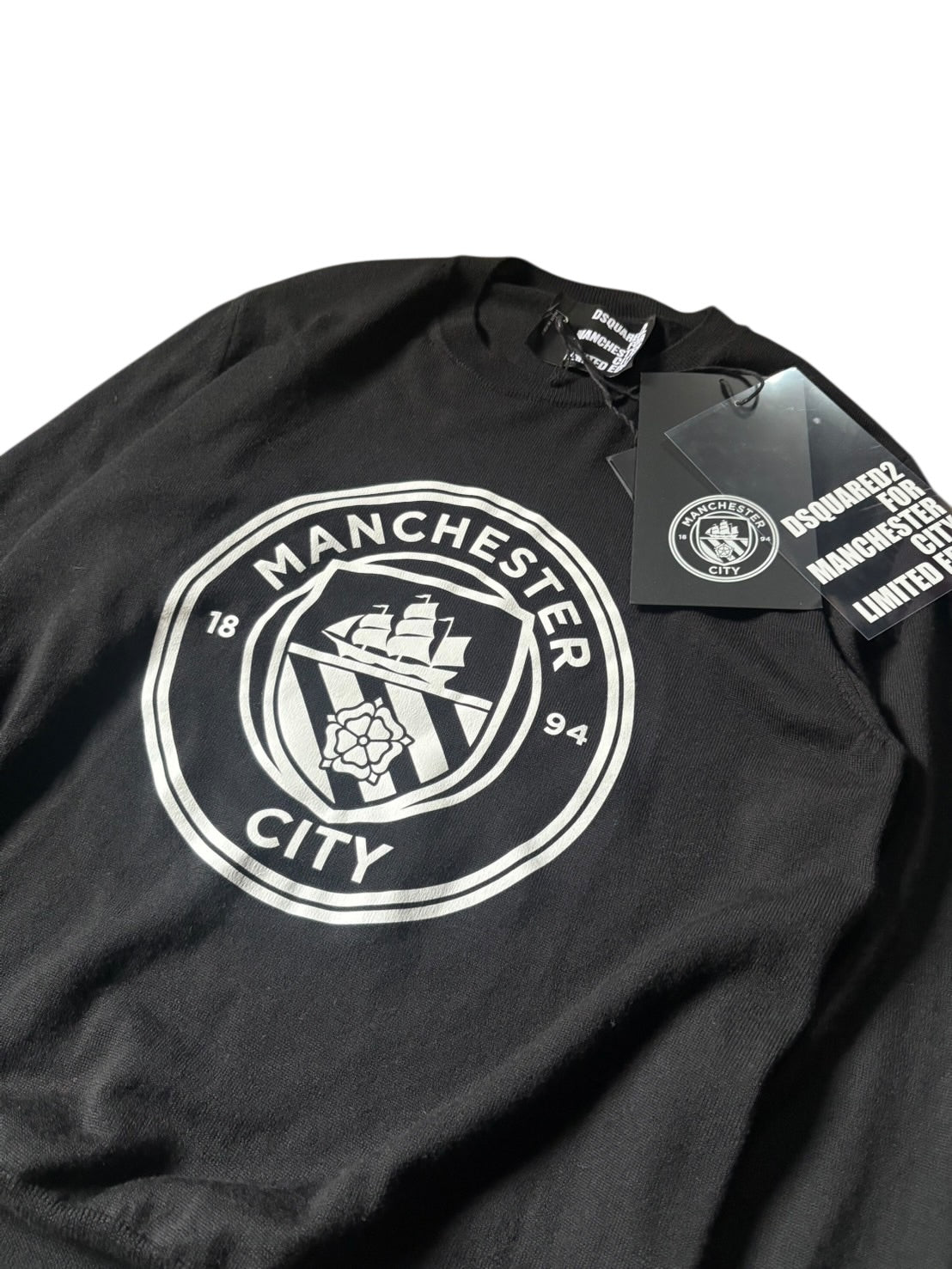 22/23 Dsquared2 × Manchester City Knit Sweater