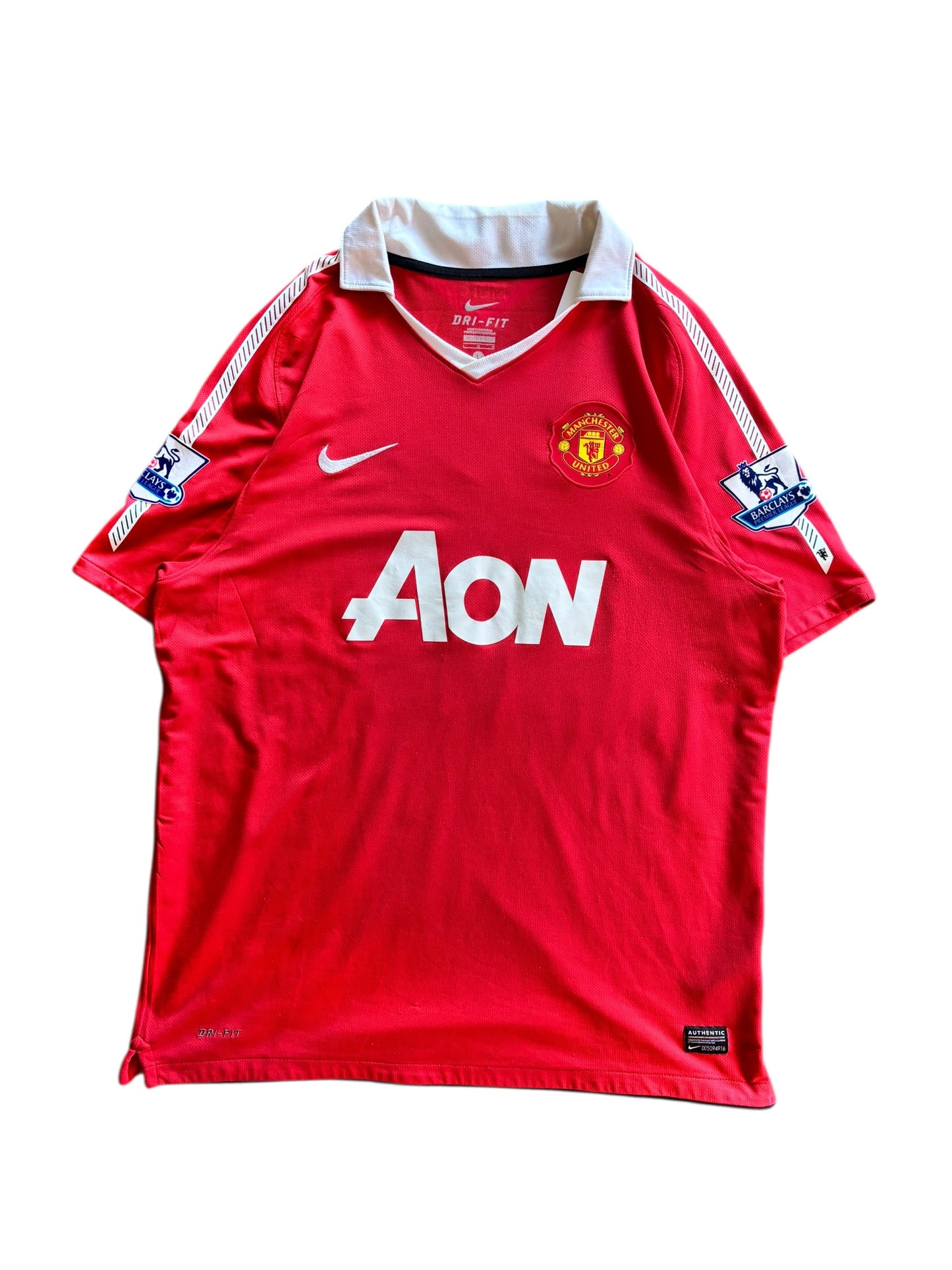 10/11 Nike Manchester United Home No.13 Ji sung Park
