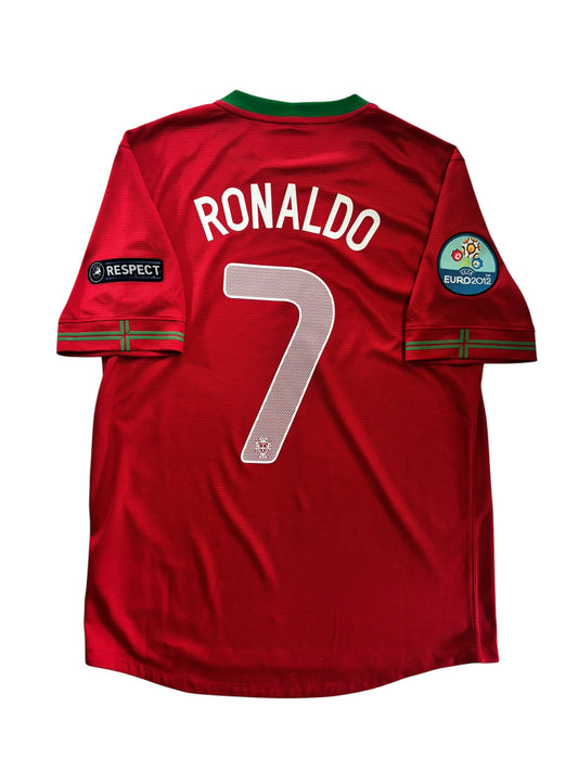 2008 Nike Portugal National Team Home No.7 Cristiano Ronaldo