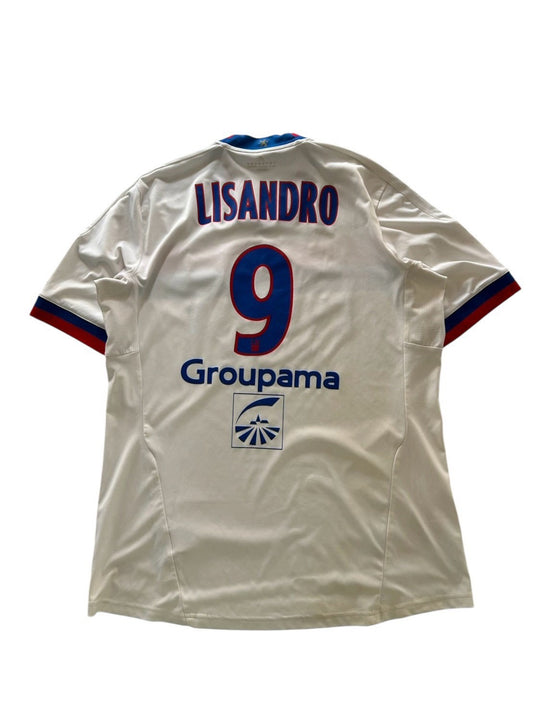11/12 Adidas Olympic Lyonnais Home No.9 Lisandro Lopez