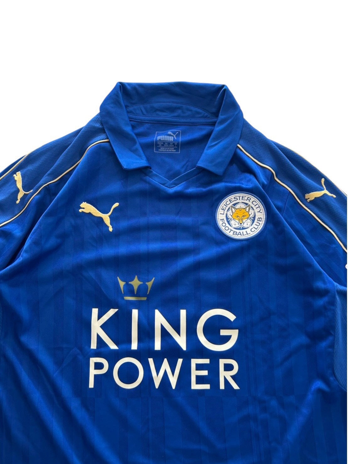 16/17 Puma Leicester Home No.14 Kante