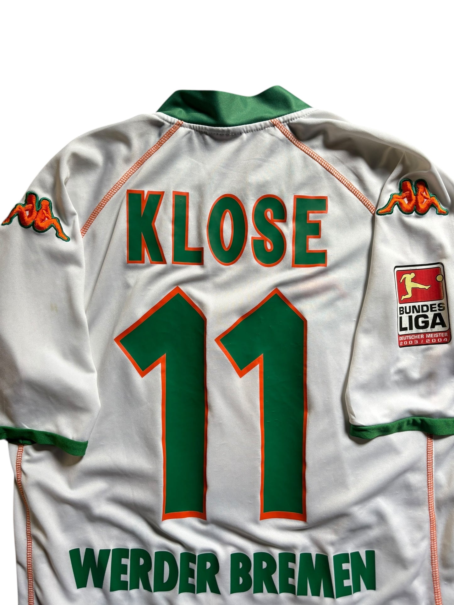 04/06 Kappa Bremen Away No.11 Miroslav Klose