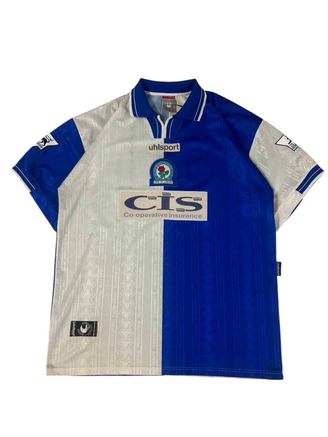 98/00 uhlsport Blackburn Home Sutton