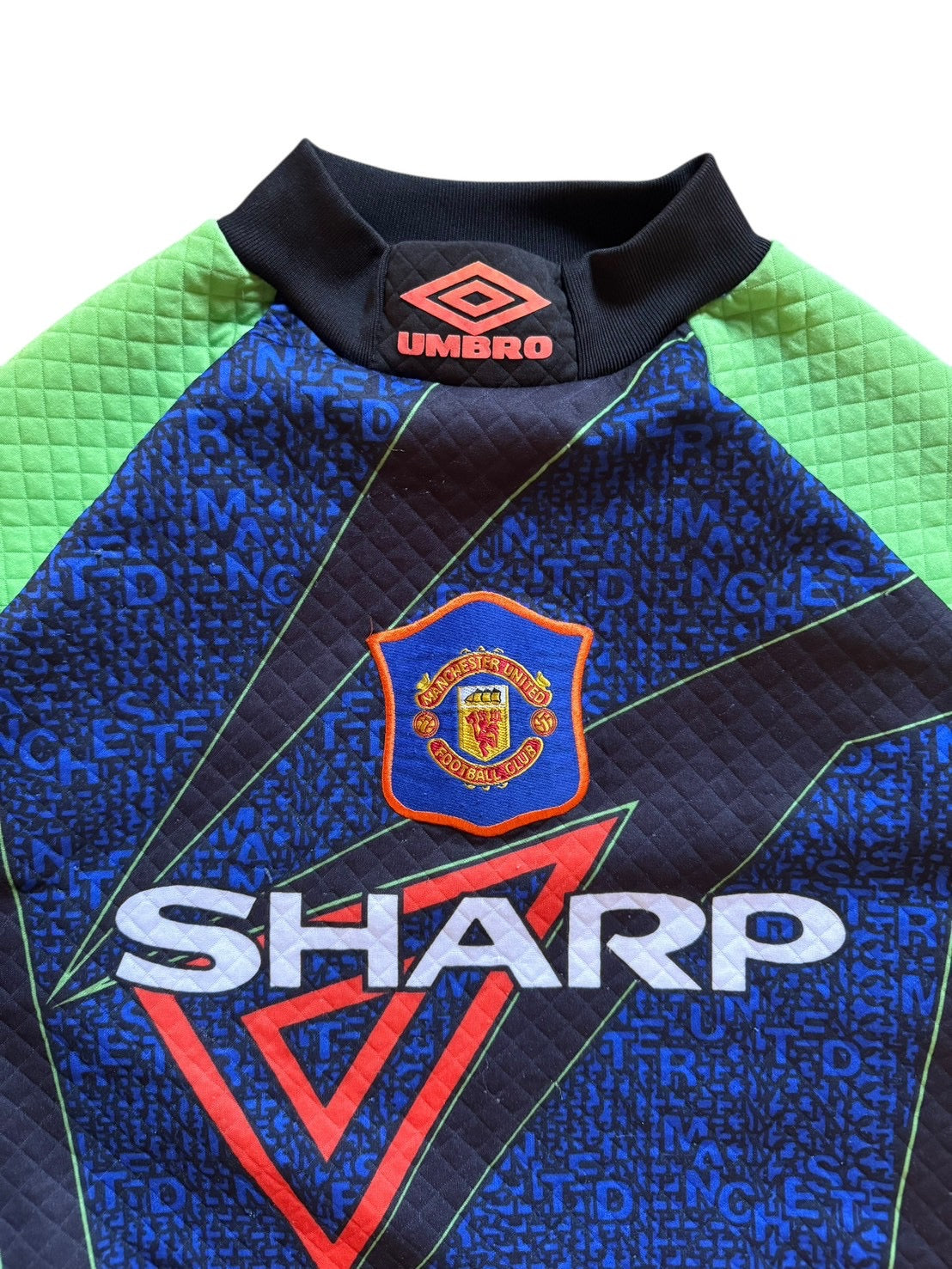 94/95 Umbro Manchester United Goalkeeper