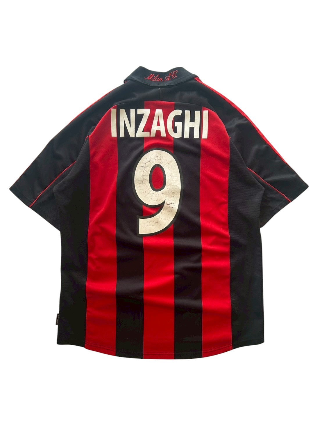00/02 Adidas AC Milan Home No.9 Inzaghi