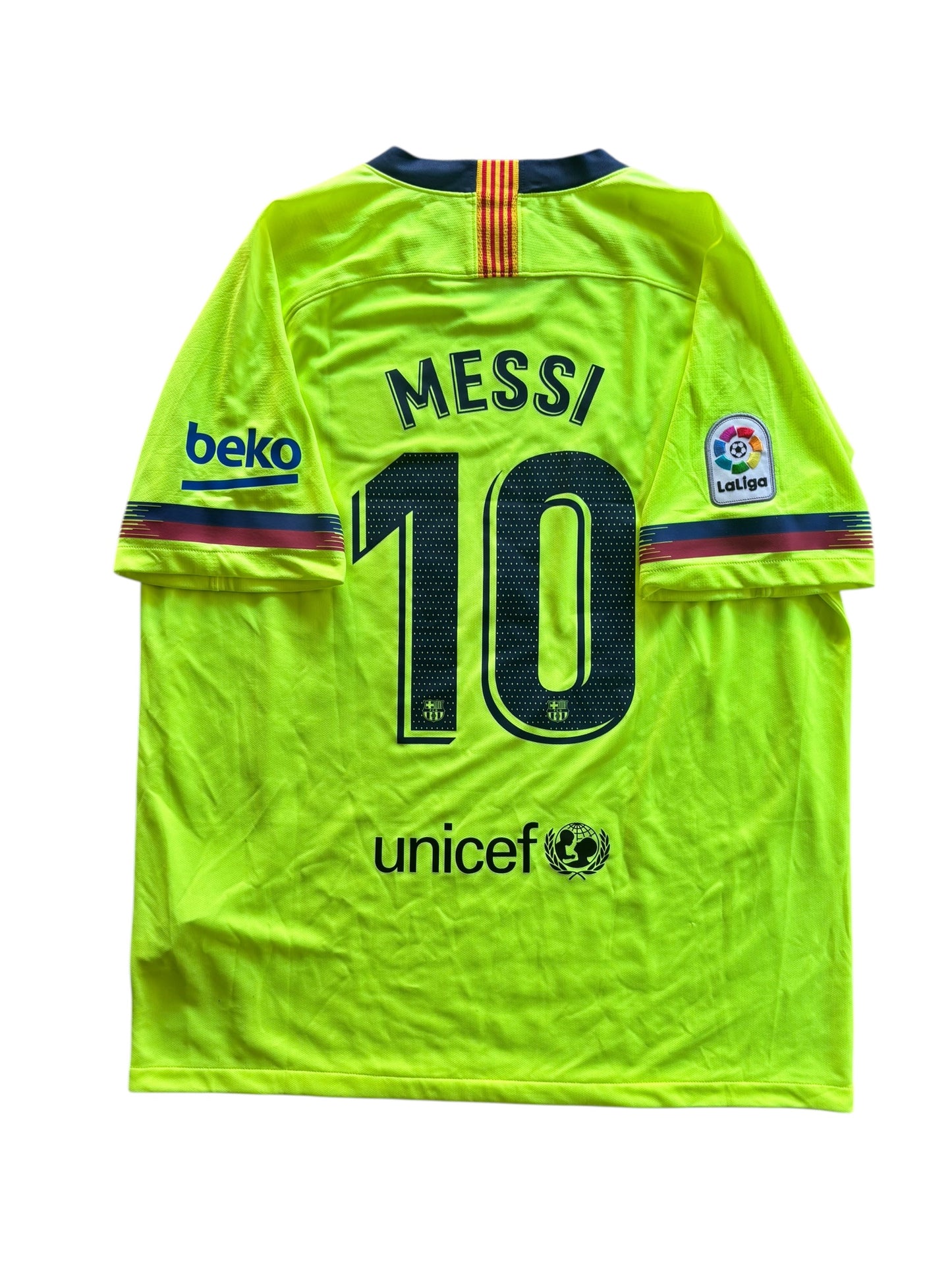 18/19 Nike Barcelona Away No.10 Messi