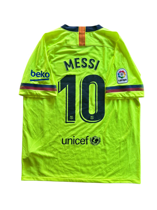 18/19 Nike Barcelona Away No.10 Messi