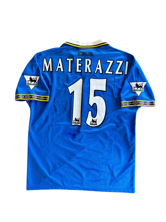 98/99 Umbro Everton Home No.15  Materazzi