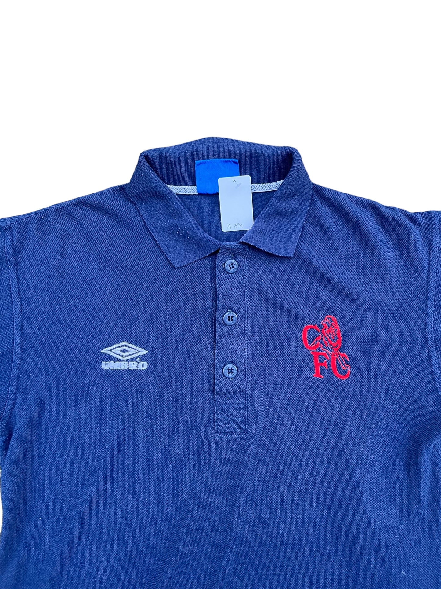 90s Umbro Chelsea Polo Top