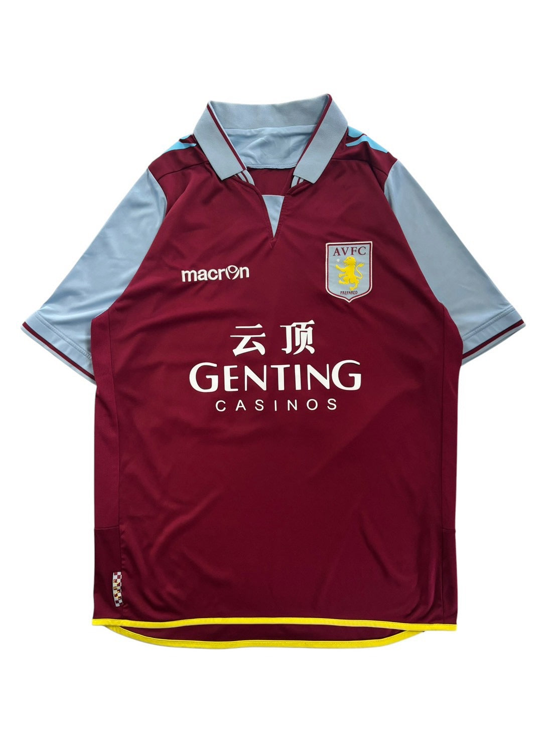 12/13 macron Aston Villa Home Benteke