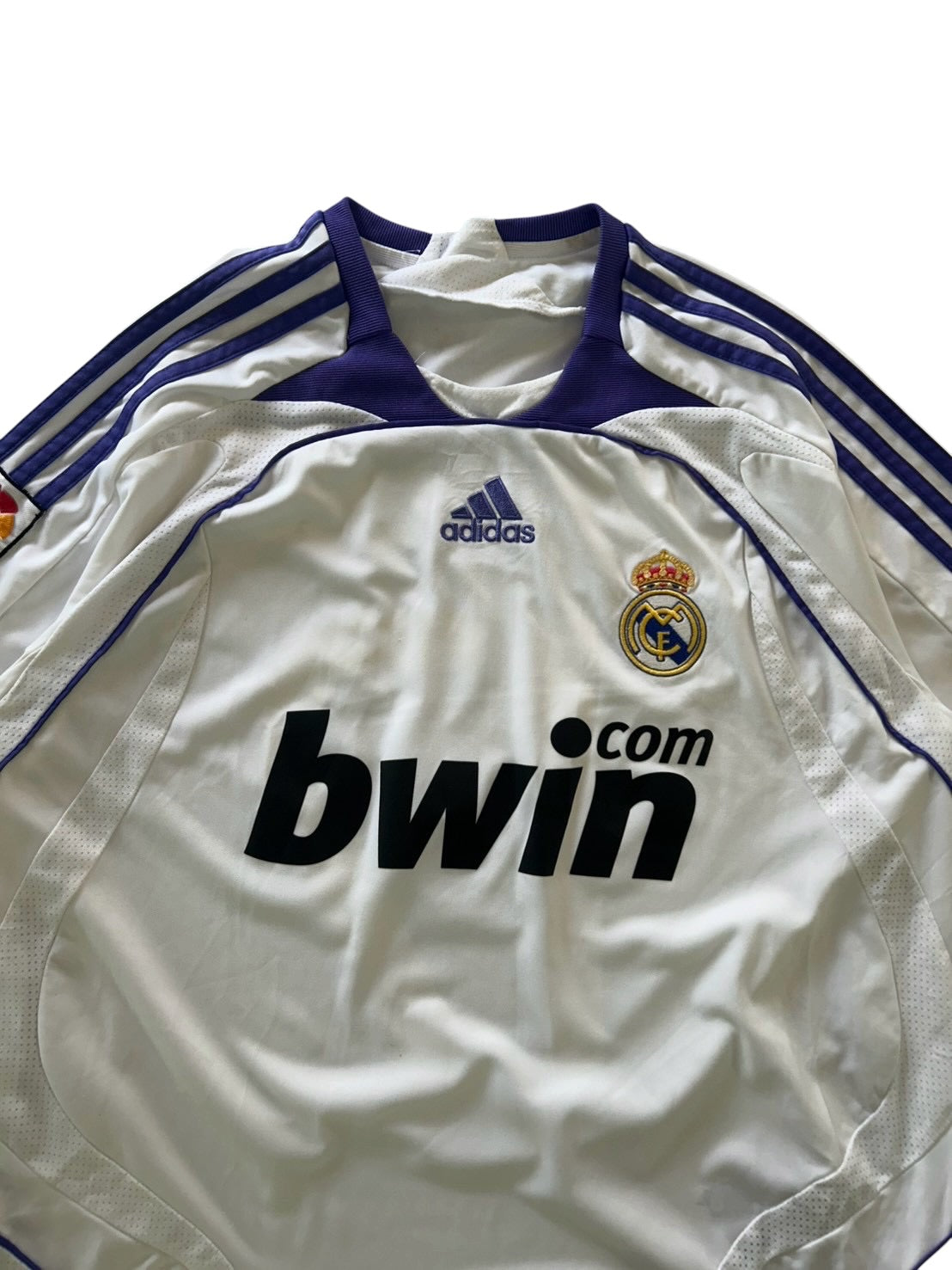 07/08 Adidas Real Madrid Home V.Nistelrooy
