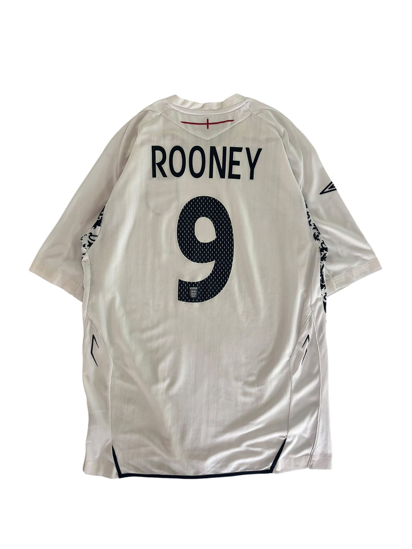 2008 Umbro England Home No.9 Rooney