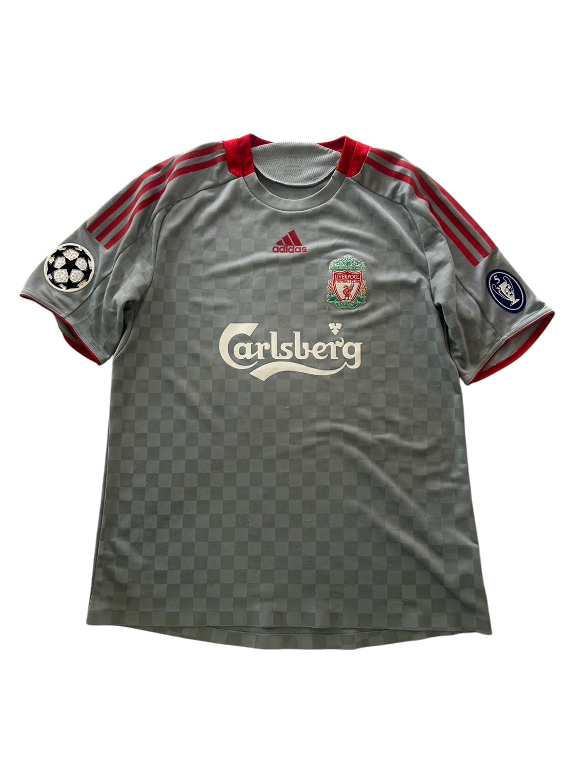 08/09 Adidas Liverpool Away No.8 Gerrard
