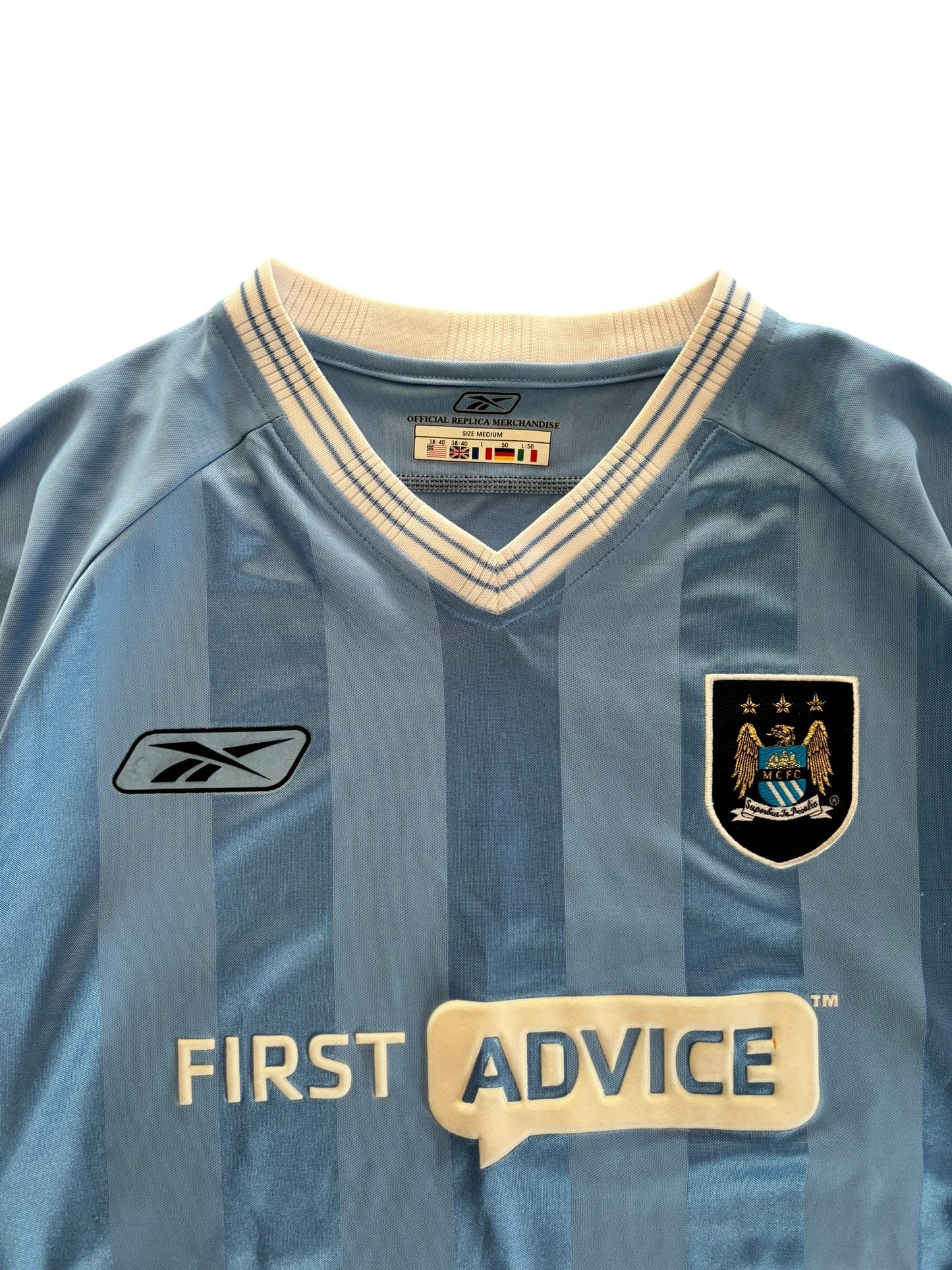 03/04 Reebok Manchester City Home