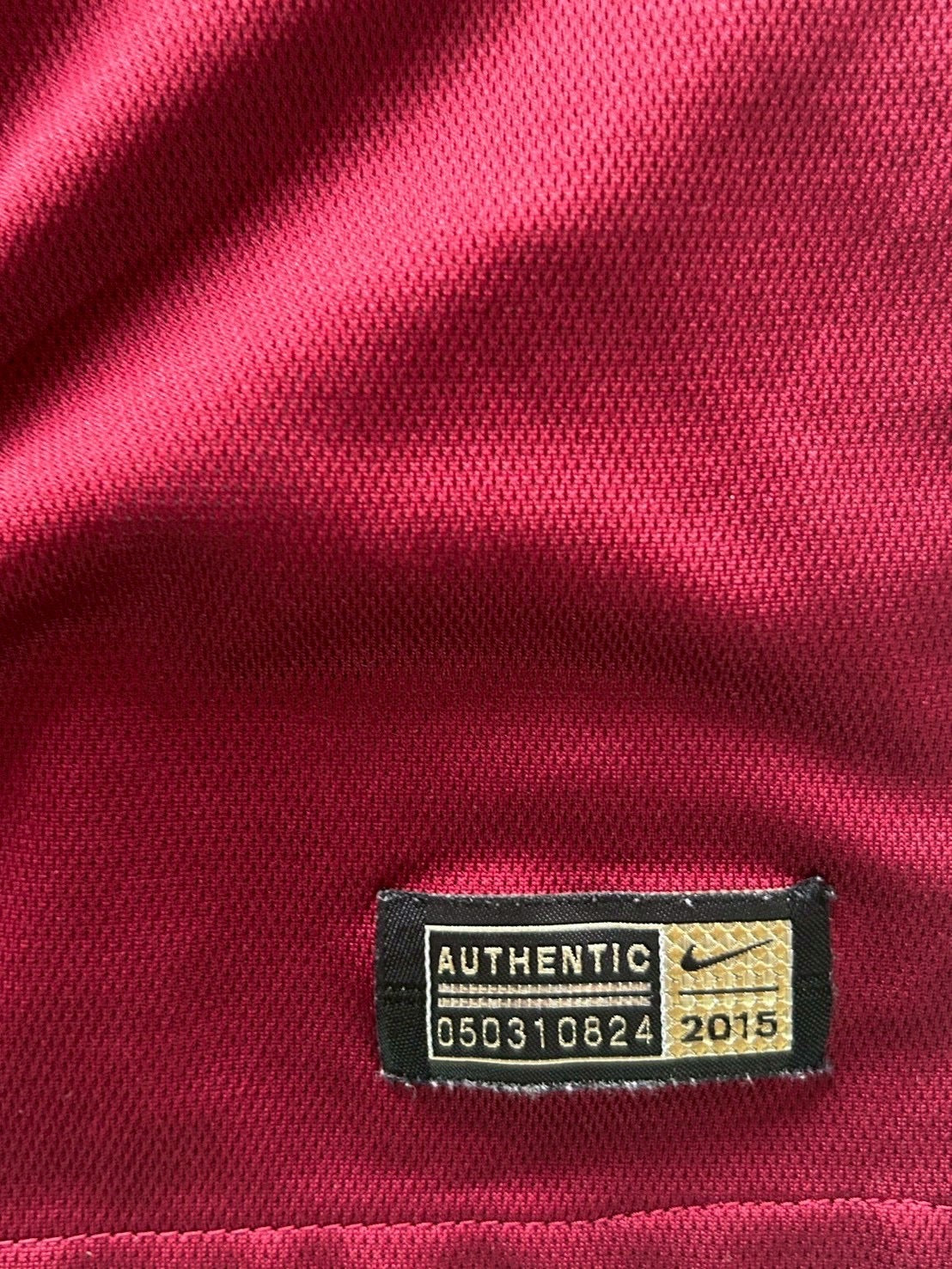 16/17 Nike AS Roma Home No.10 Totti