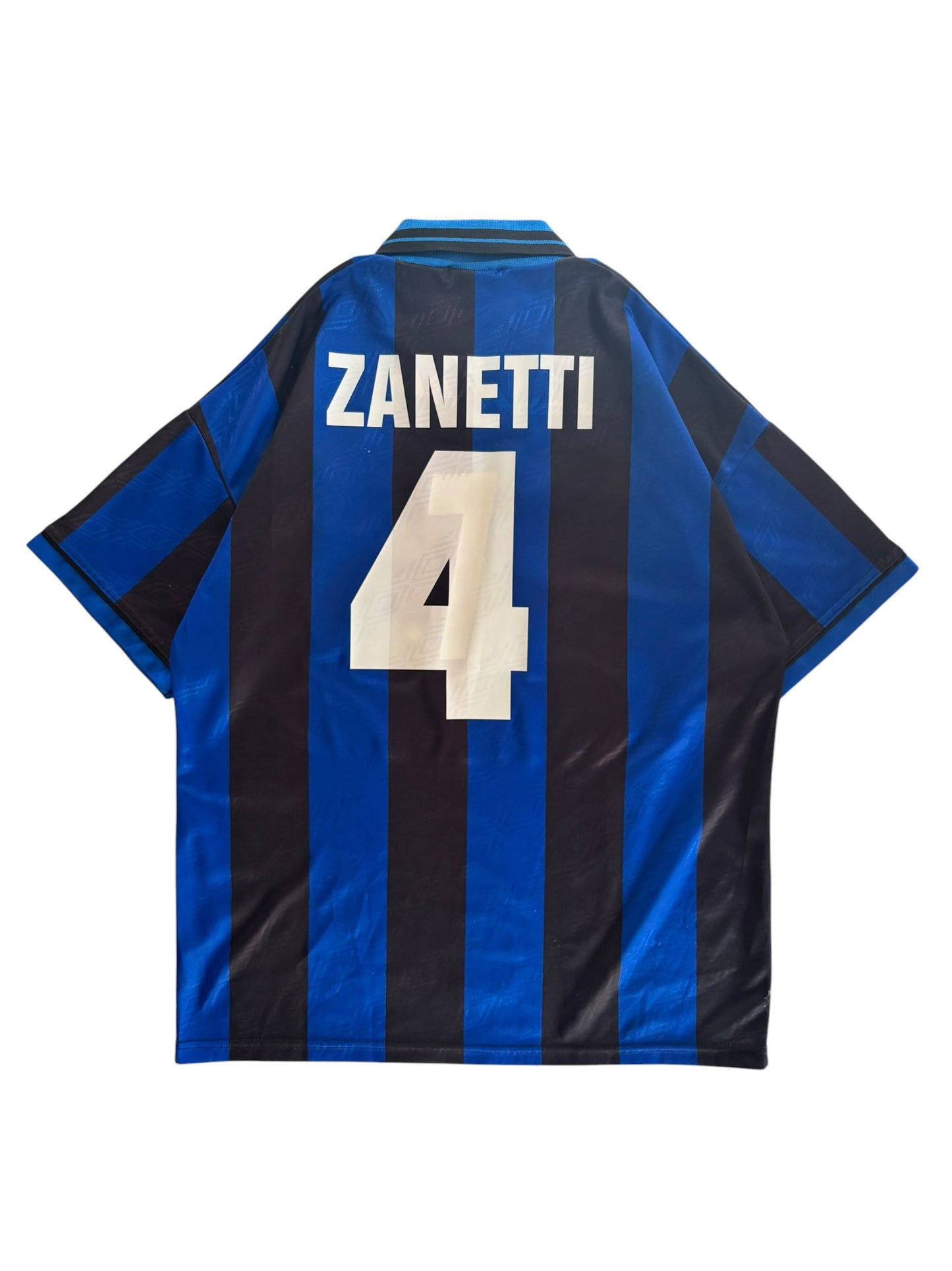 95/96 Umbro Inter Milan Home No.4 Zanetti