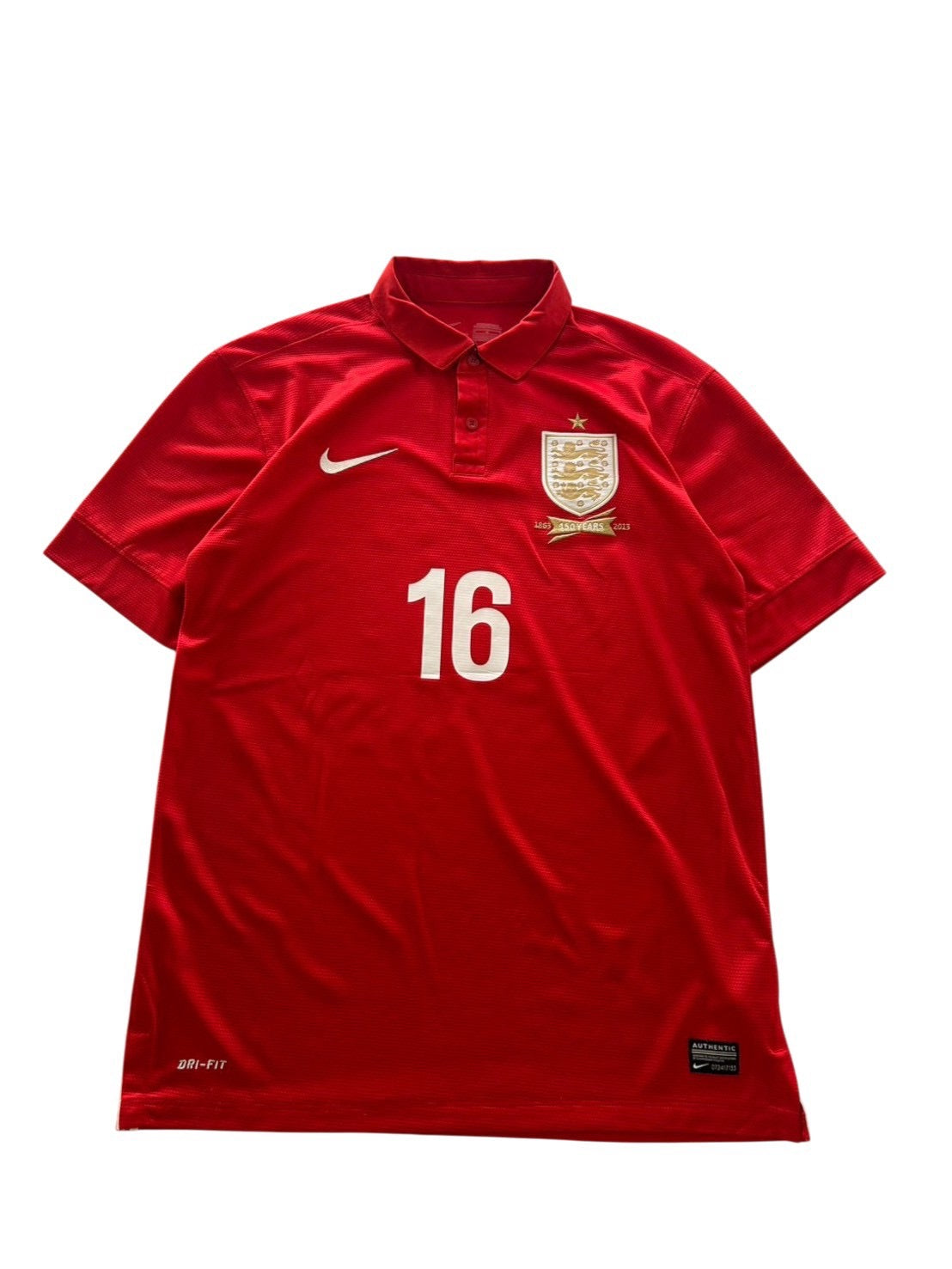 2013 Nike England Away No.16 Chamberlain