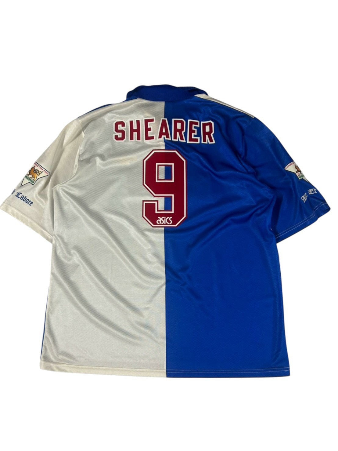 94/95 Asics Blackburn Home Shearer