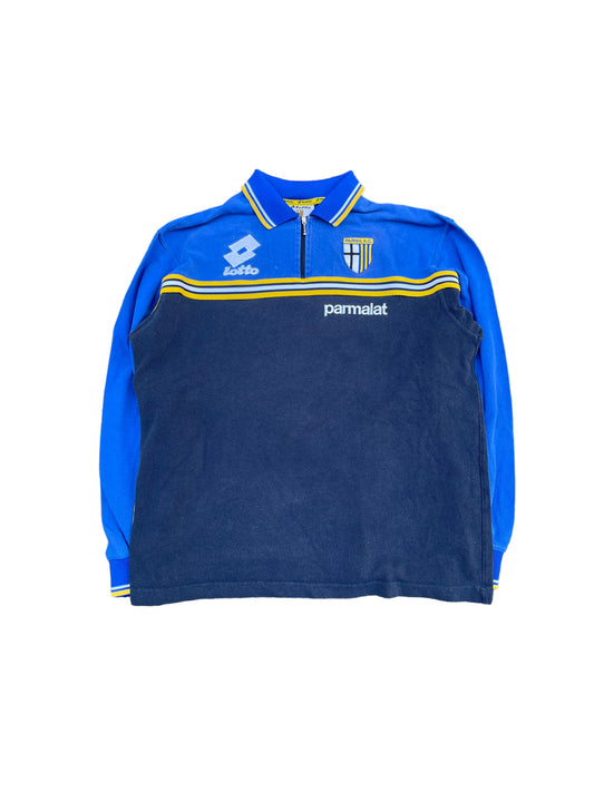 90s Lotto Parma a.c Half Zip Top