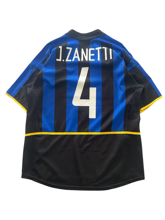 02/03  Nike Inter Milan Home  No.4 Zanetti