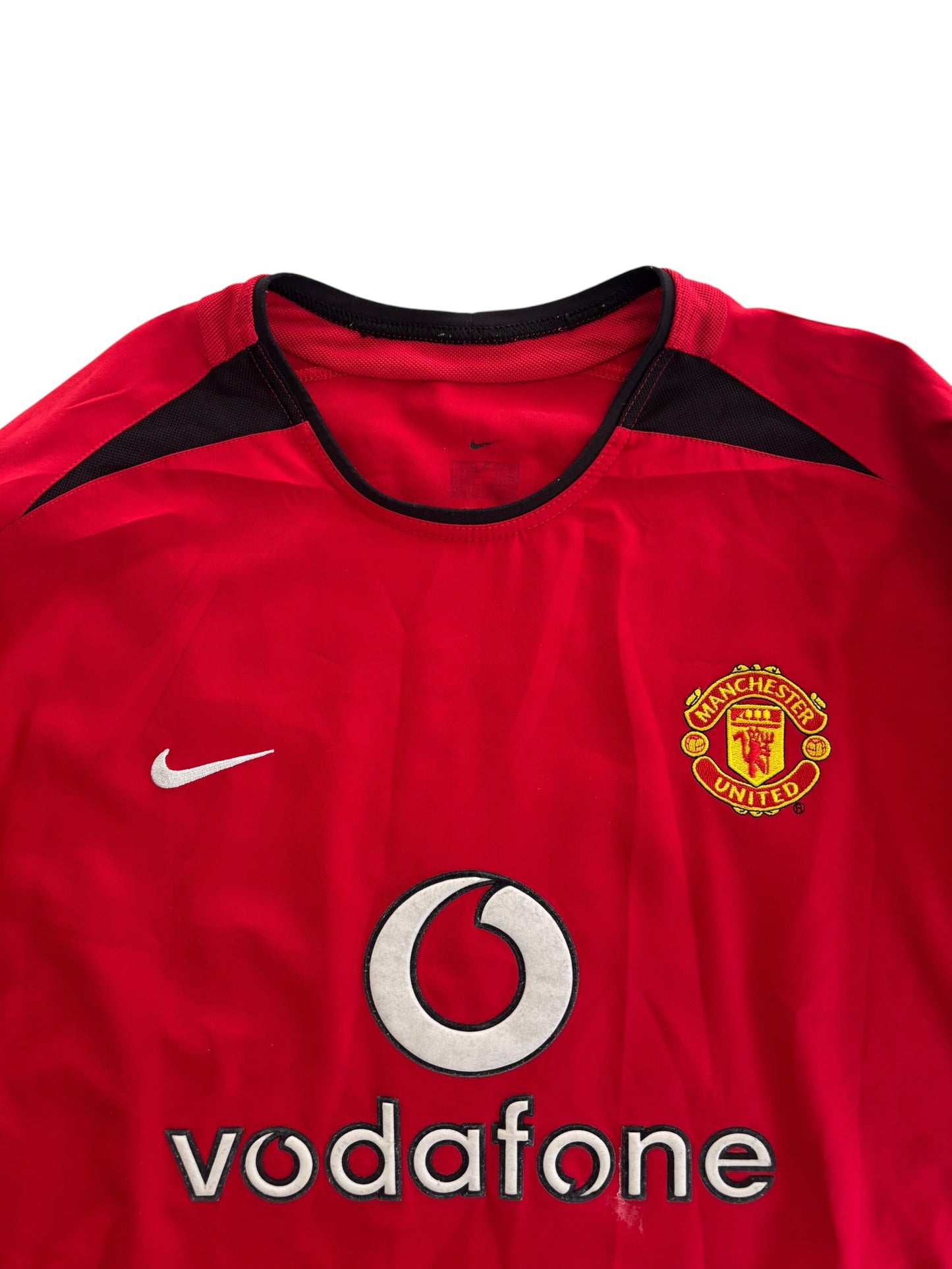 02/04 Nike Manchester United Home L/S No.7 Beckham