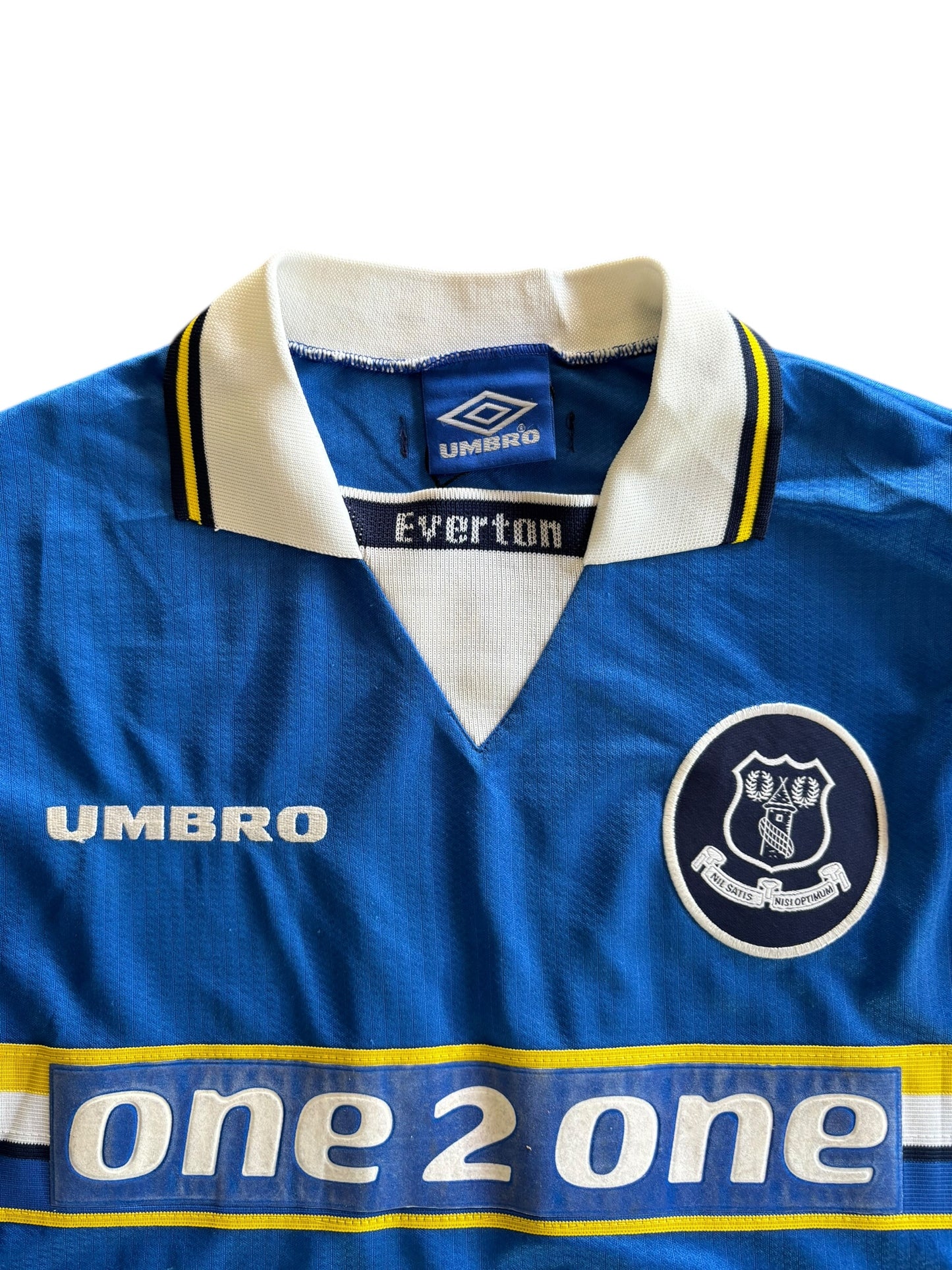 98/99 Umbro Everton Home No.15  Materazzi