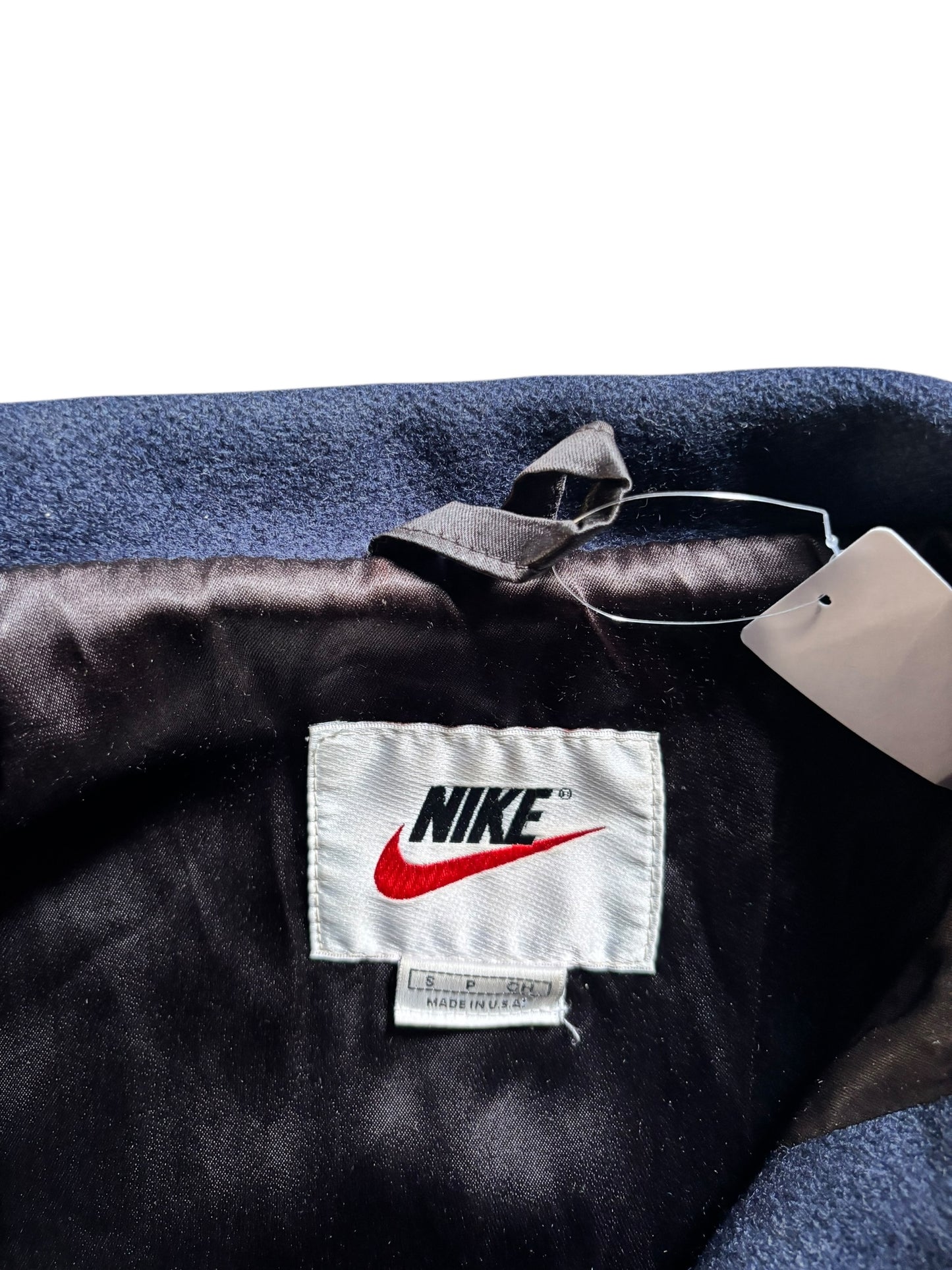 90s Nike USA National Team Leather Varsity Jacket