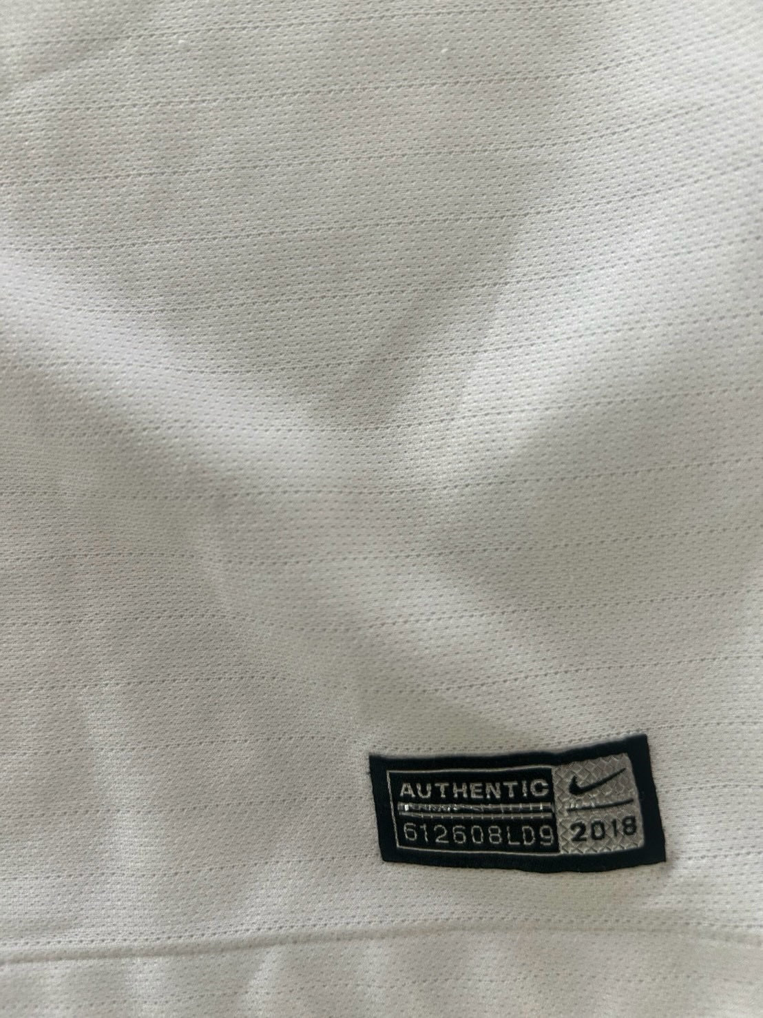 2018 Nike England Home Kane