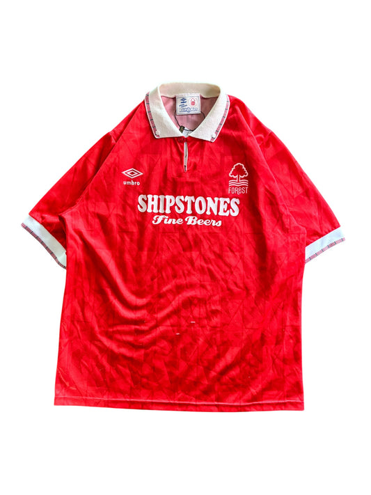 90/92 Umbro Nottingham Forest Home