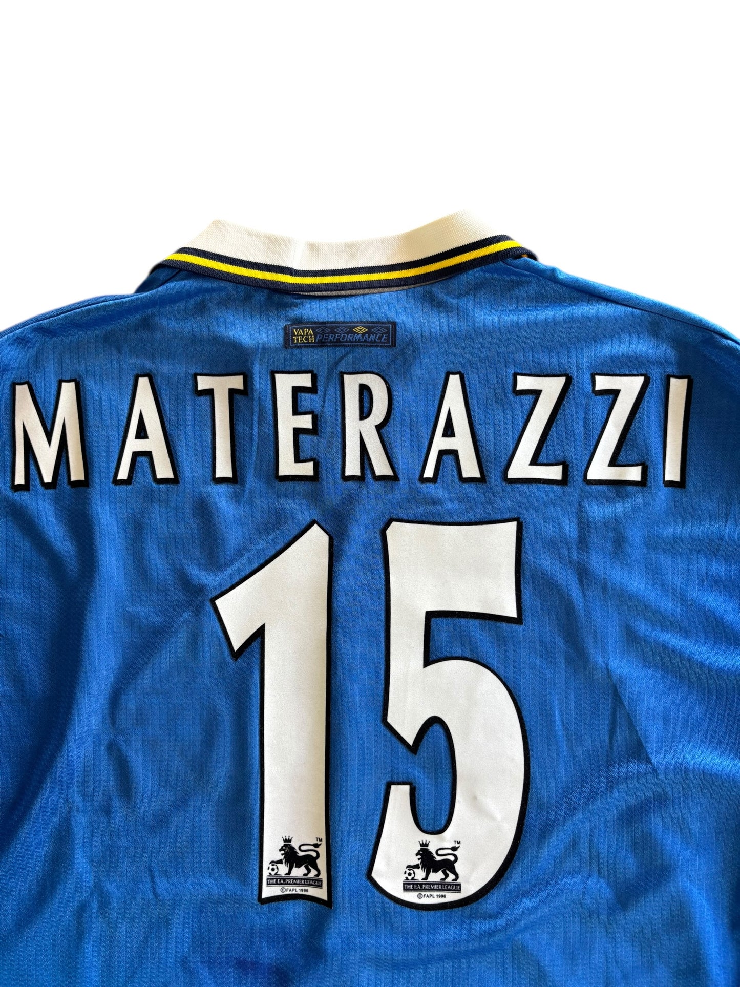 98/99 Umbro Everton Home No.15  Materazzi