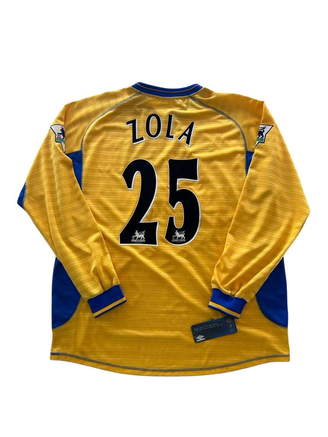 00/01 Umbro Chelsea Away No.25 Zola
