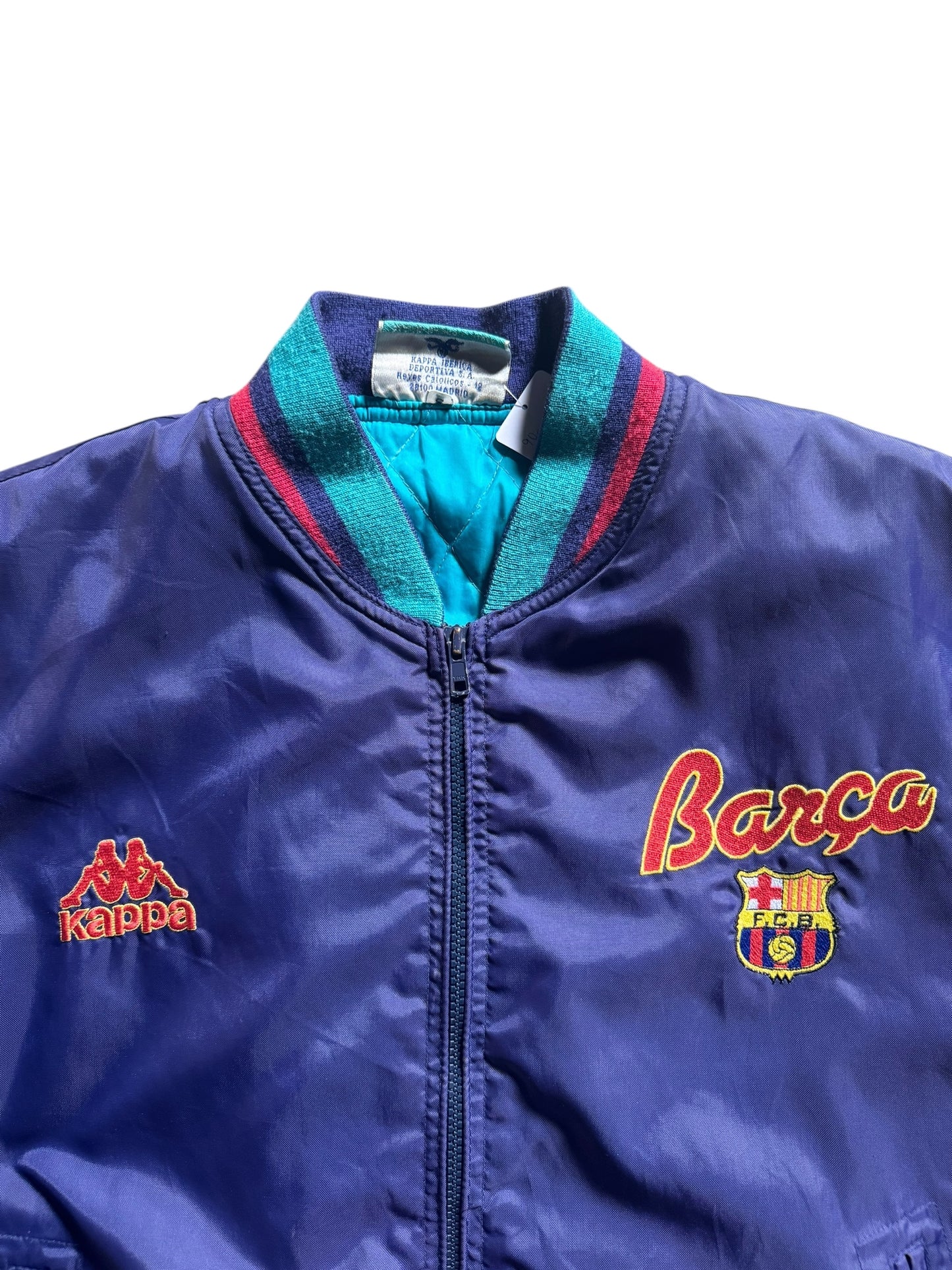 90s Kappa Barcelona Bomber Jacket