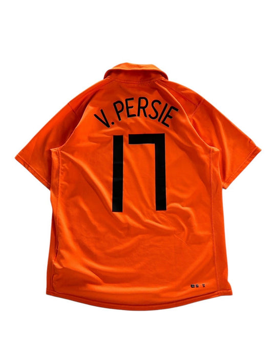 2006 Nike Netgerlands Home No.17 V.Persie