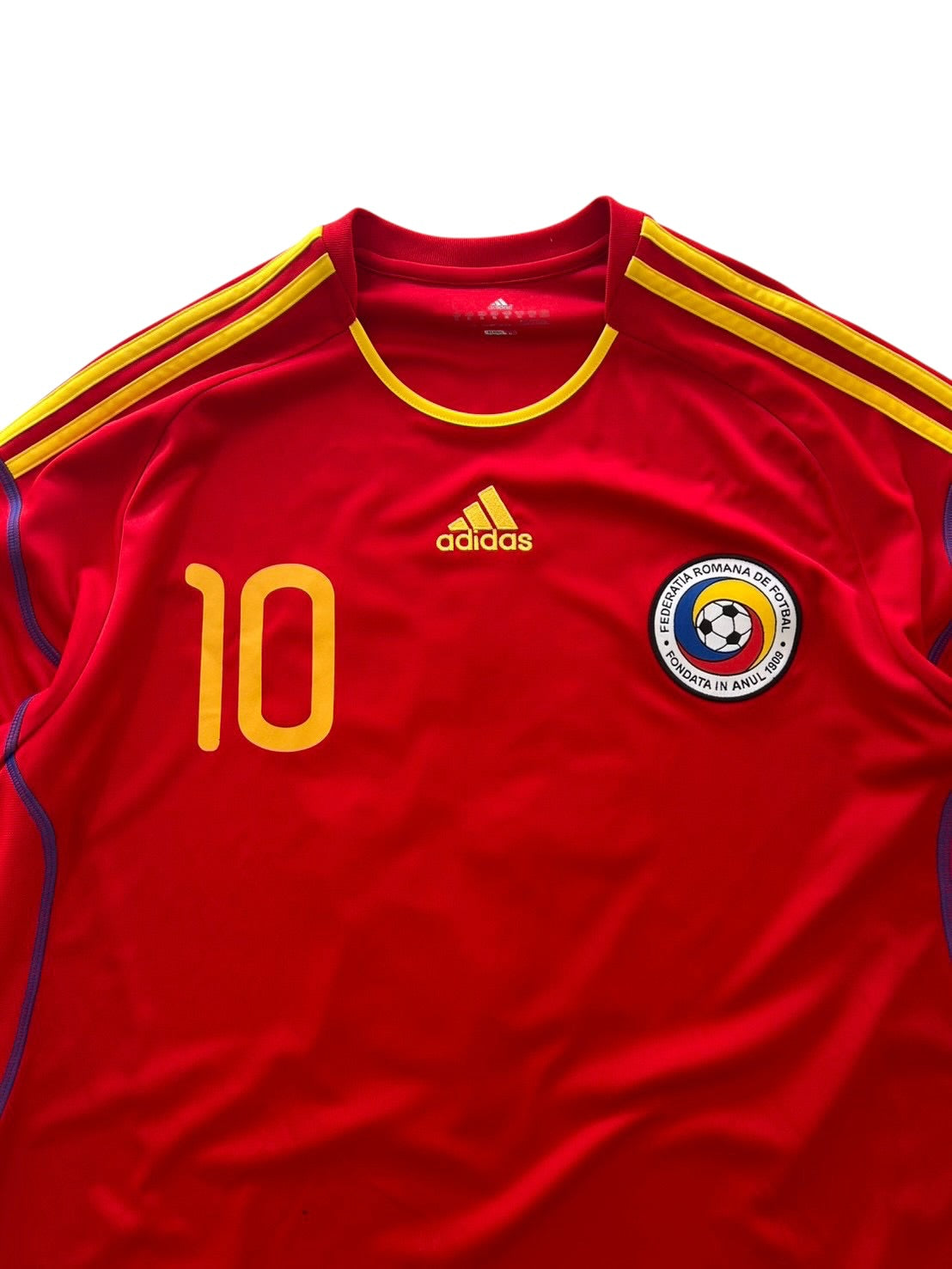 2010 Adidas Romania Away Mutu
