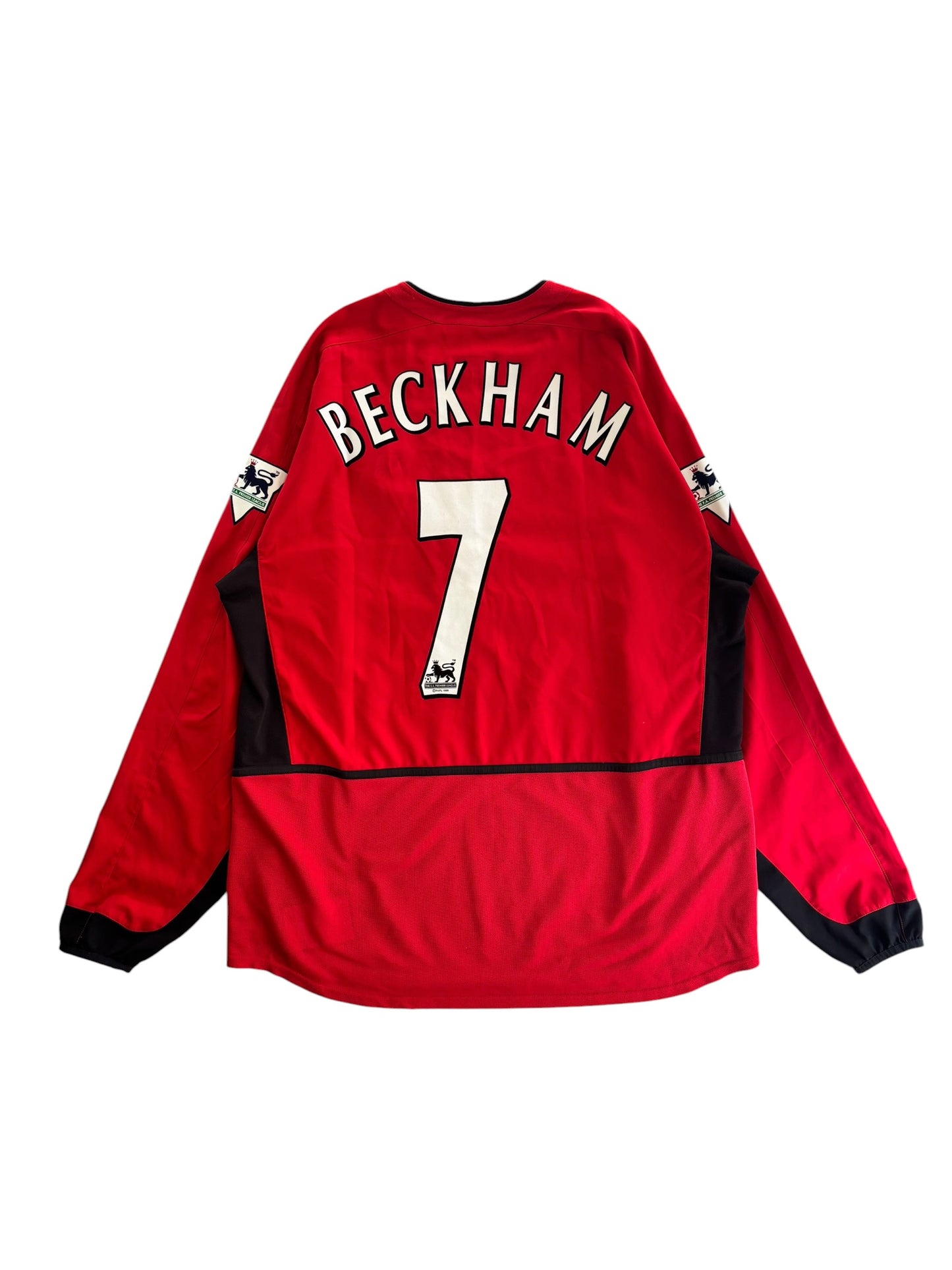 02/04 Nike Manchester United Home L/S No.7 Beckham