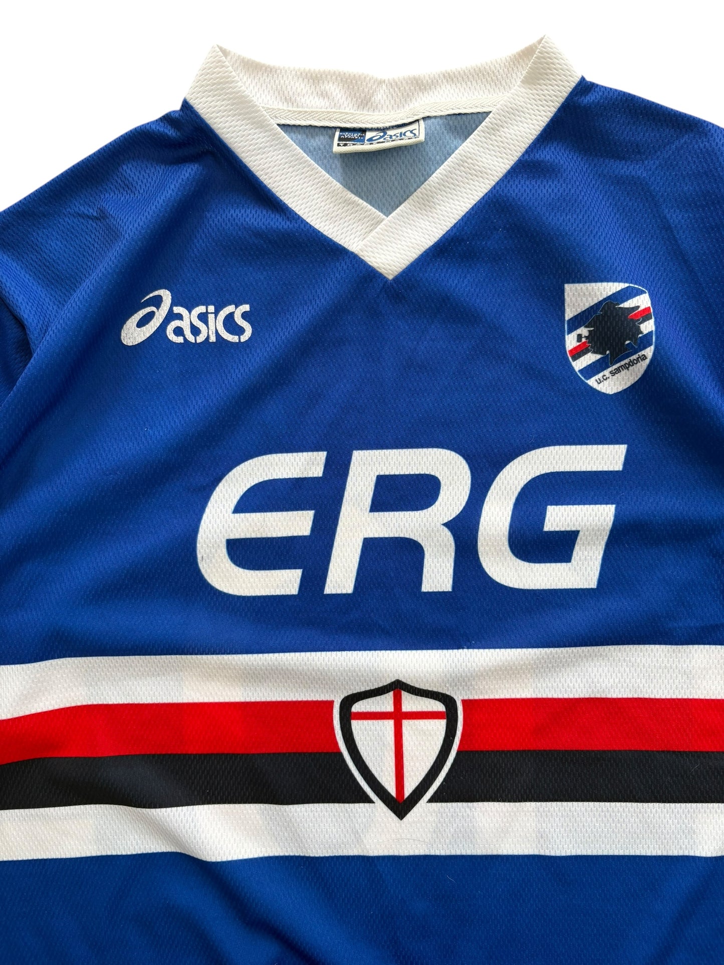 03/04 Asics Sampdoria Home No.10 Francesco Flachi