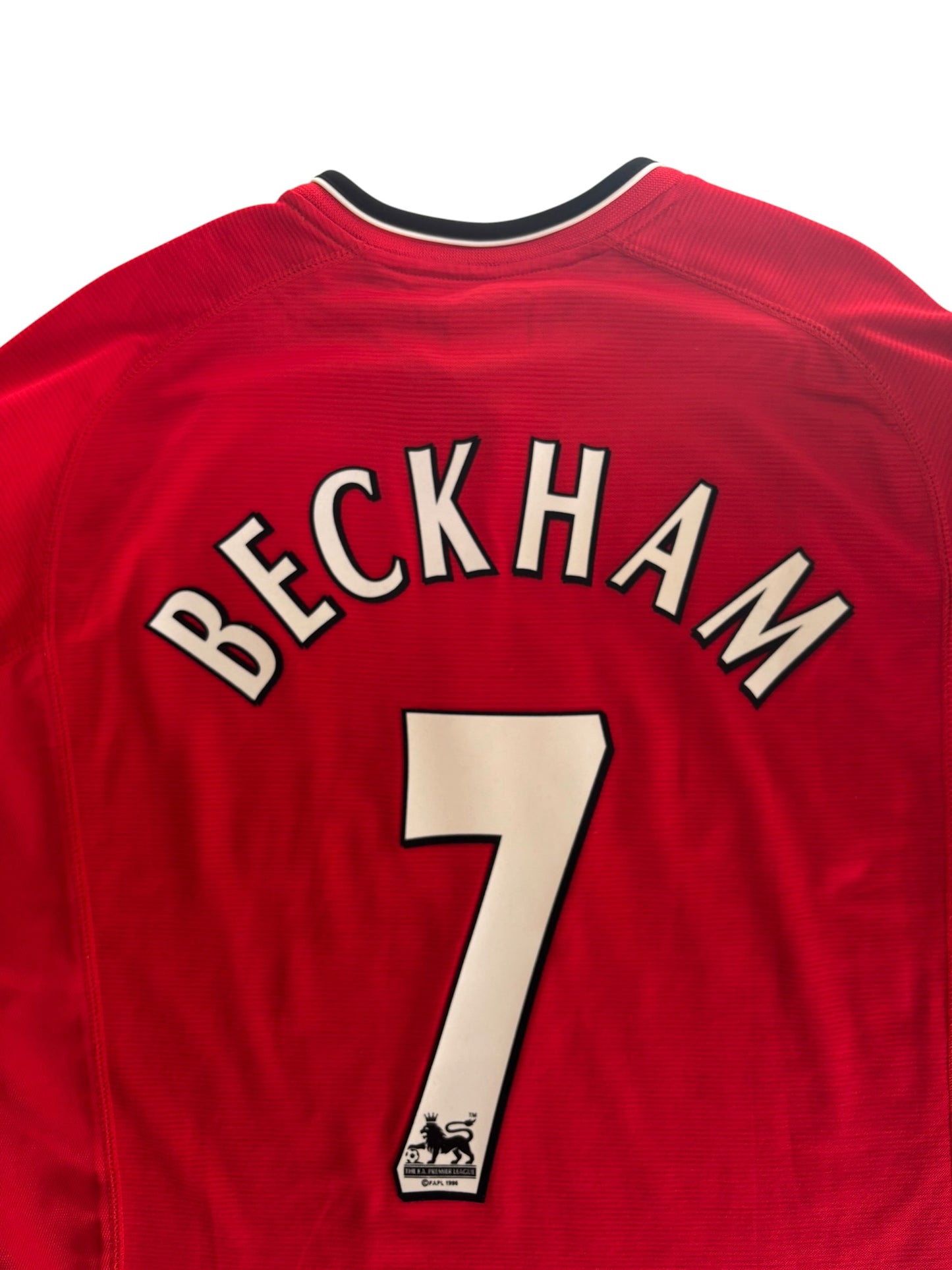 00/02 Umbro Manchester  United Home No.7 Beckham