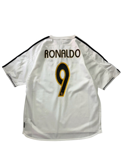 03/04 Adidas Real Madrid Home No9 Ronaldo