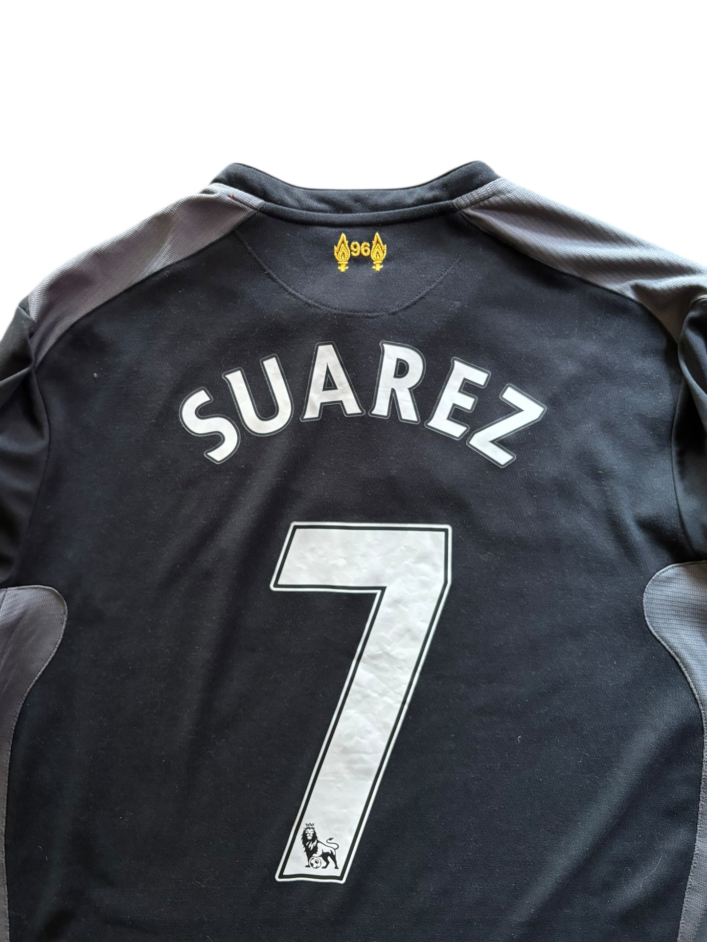 12/13 Warrior Liverpool Away No.7 Luis Suárez