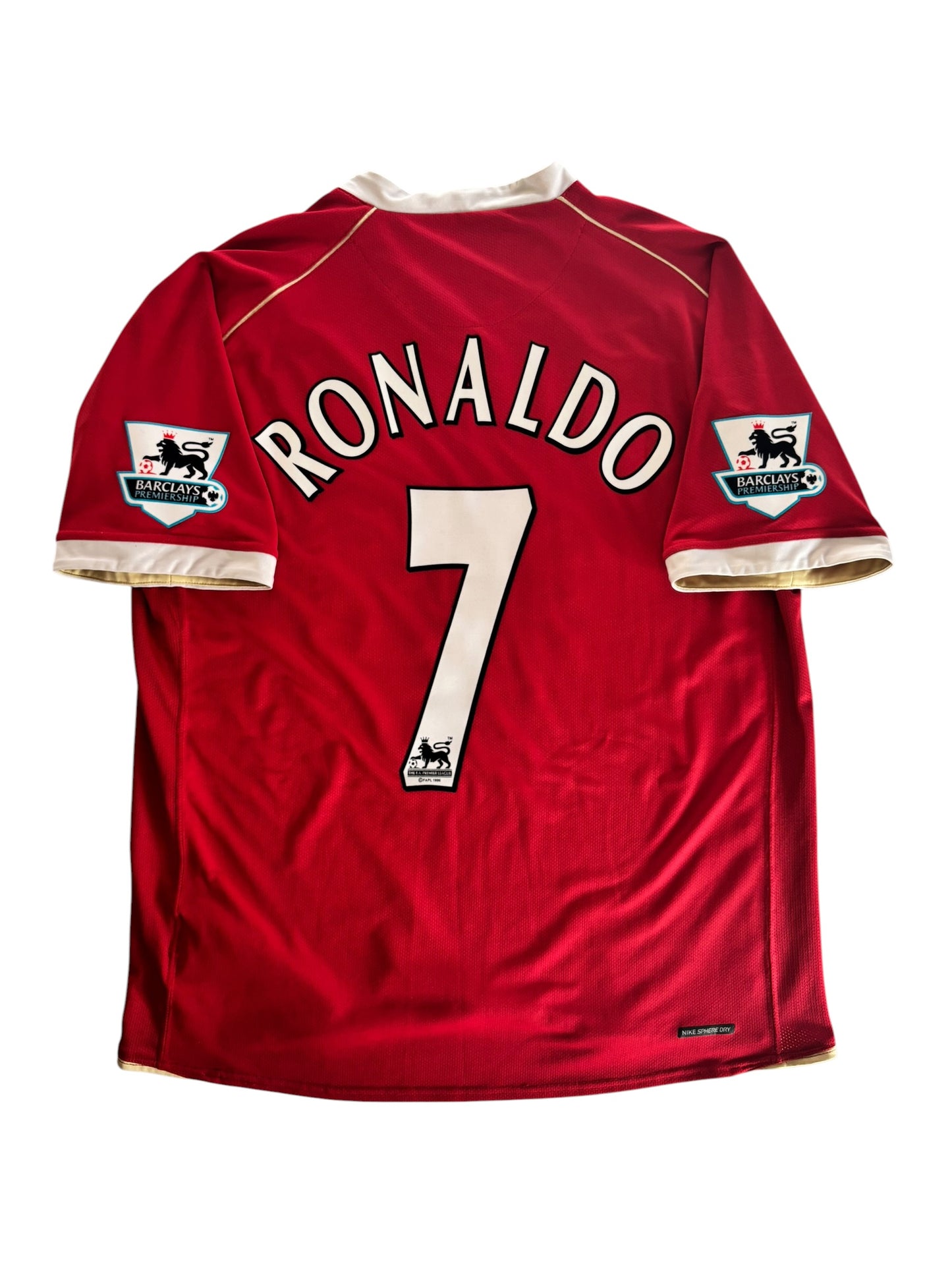 06/07 Nike Manchester United Home No.7 Ronald