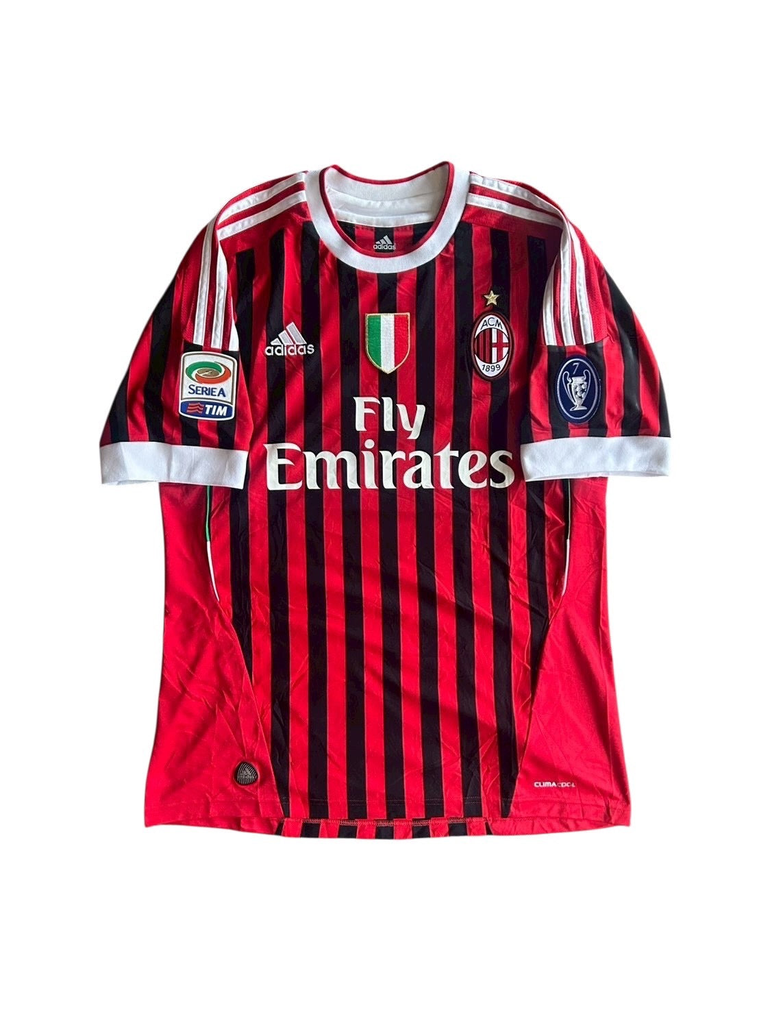 11/12 Adidas AC Milan Home No.33 Thiago Silva