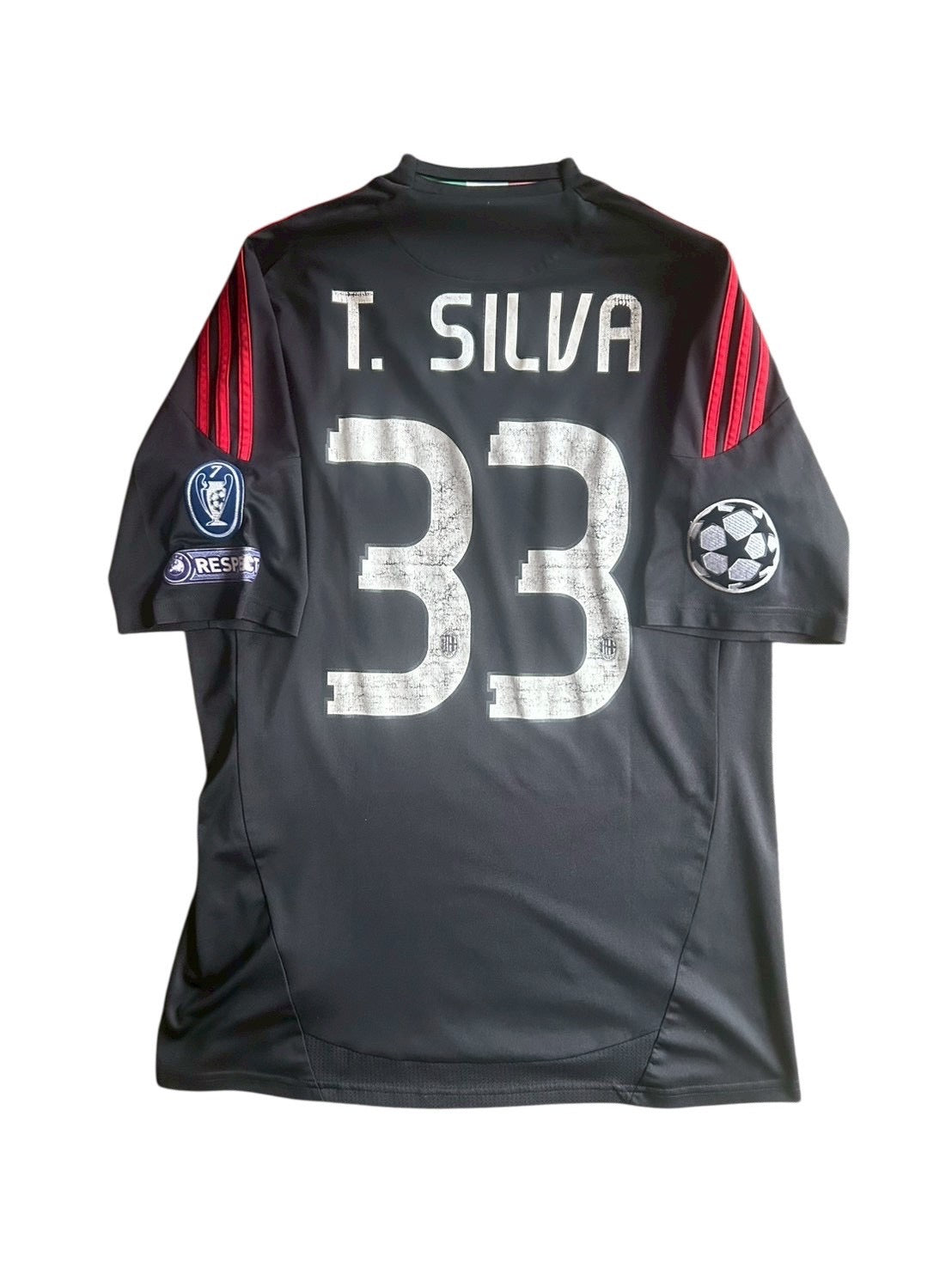 10/11 Adidas AC Milan Third No.33 Thiago Silva