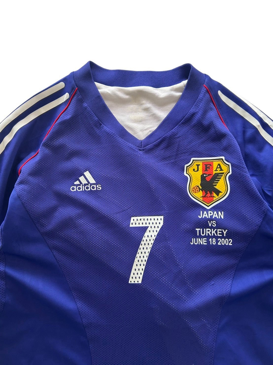 2002 Adidas Japan Home No.7 Nakata