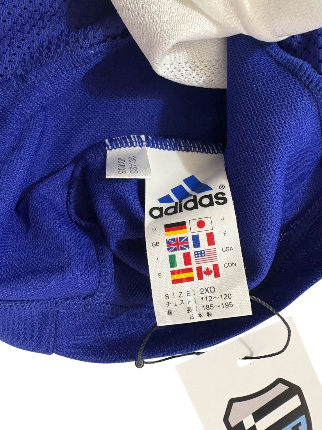 2002 Adidas Japan Home No.7 Nakata