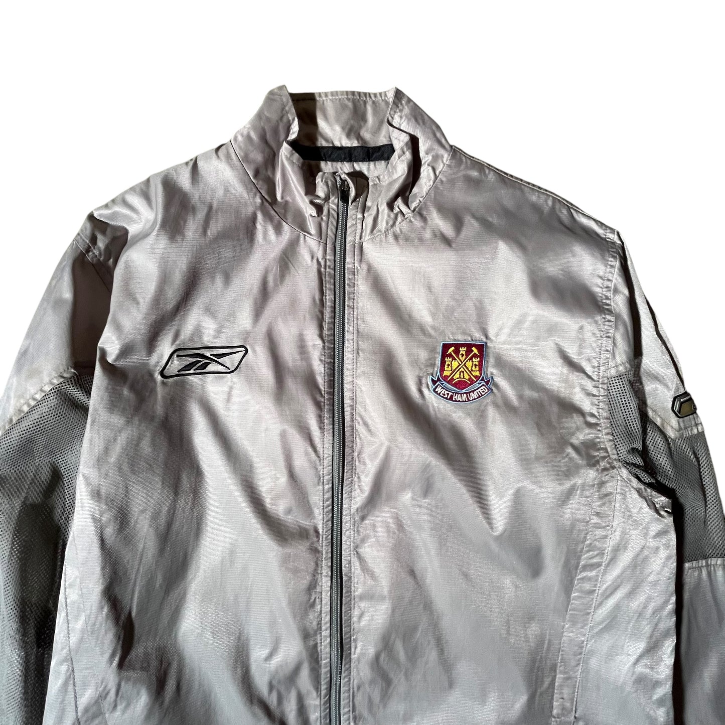 00s Reebok West Ham United Nylon Jacket