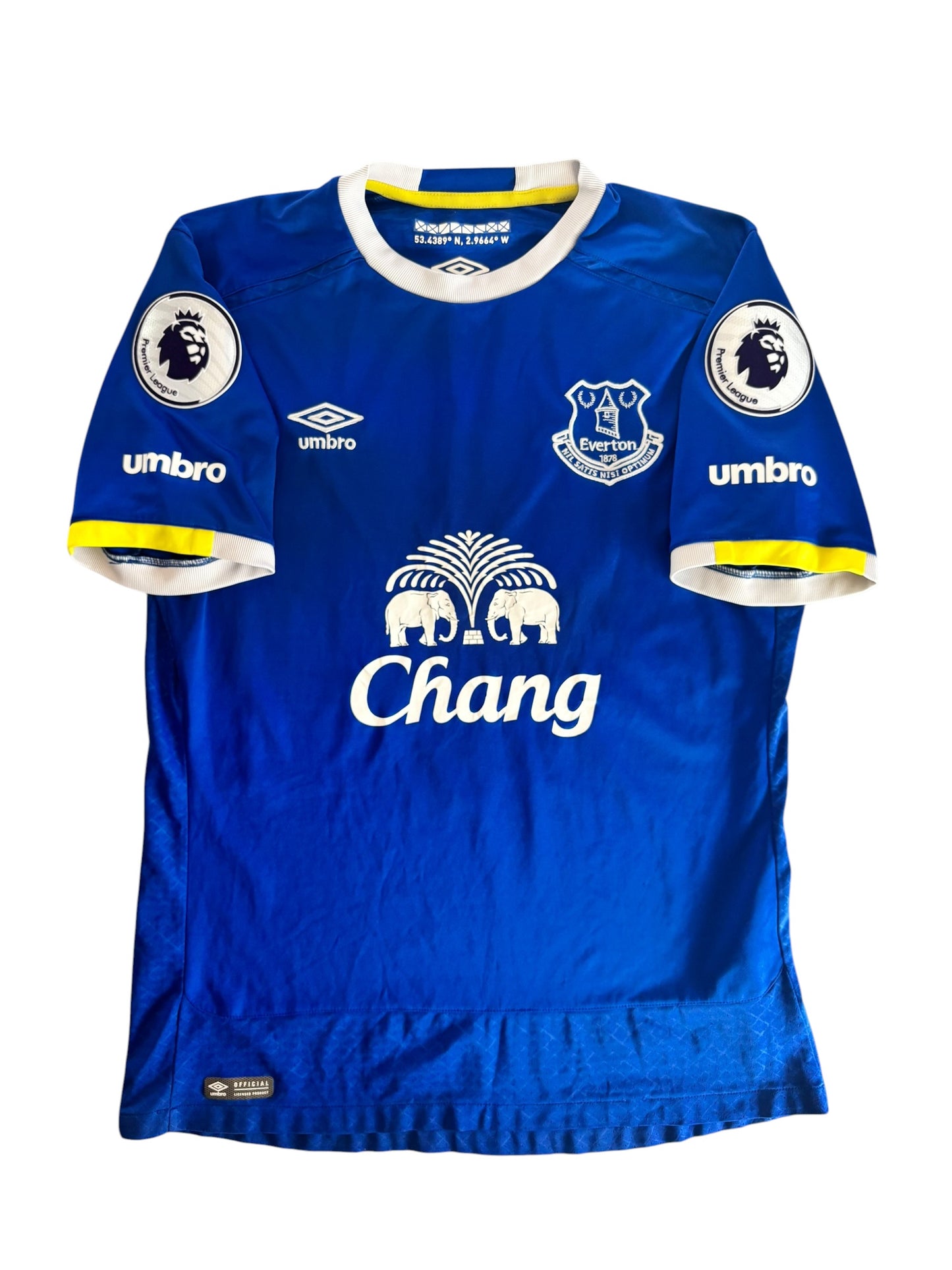 16/17 Umbro Everton Home No.10 Lukaku