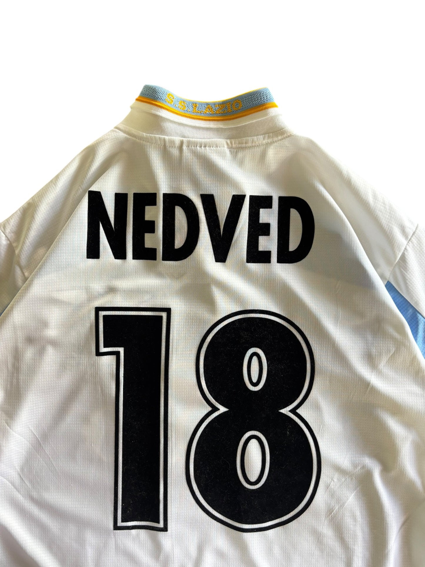 00/01 Puma  Lazio Home Centenary Kit No.18 Nedved