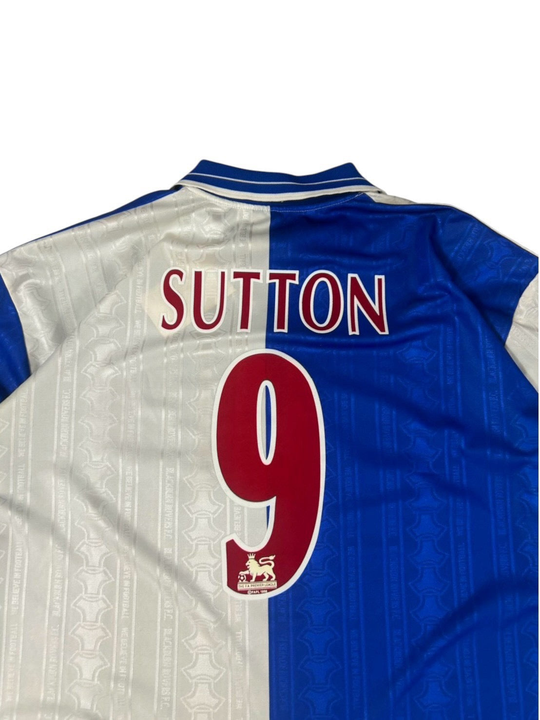 98/00 uhlsport Blackburn Home Sutton